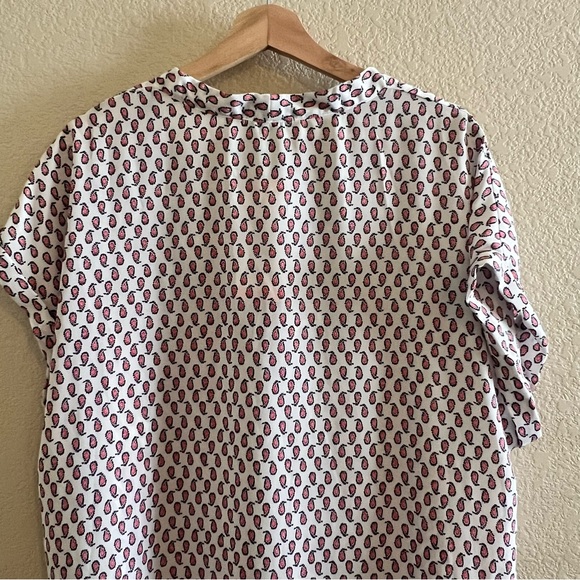 Pleione Dotted Balloon Blouse Size XXL NWT - Picture 7 of 11